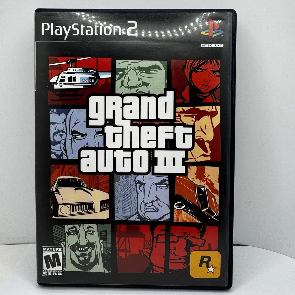Grand Theft Auto III GTA 3 PS2‎ PlayStation 2